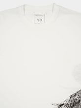 Y-3 White Graphic Long Sleeve T-Shirt