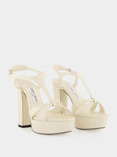 Jimmy Choo Latte Kesia 120 Platform High-Heel Sandals