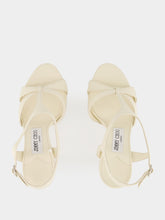 Jimmy Choo Latte Kesia 120 Platform High-Heel Sandals