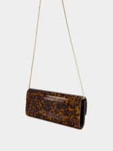 Jimmy Choo Tortoiseshell Sweetie Acrylic Clutch Bag