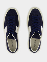 Tom Ford Midnight Blue Suede Cambridge Sneaker