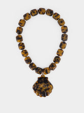 Julietta Brown Tortoiseshell Asty Shell Necklace