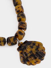 Julietta Brown Tortoiseshell Asty Shell Necklace