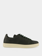 Tom Ford Pine Green Warwick Leather Sneakers