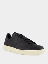 Tom Ford Black Grain Leather Warwick Sneaker