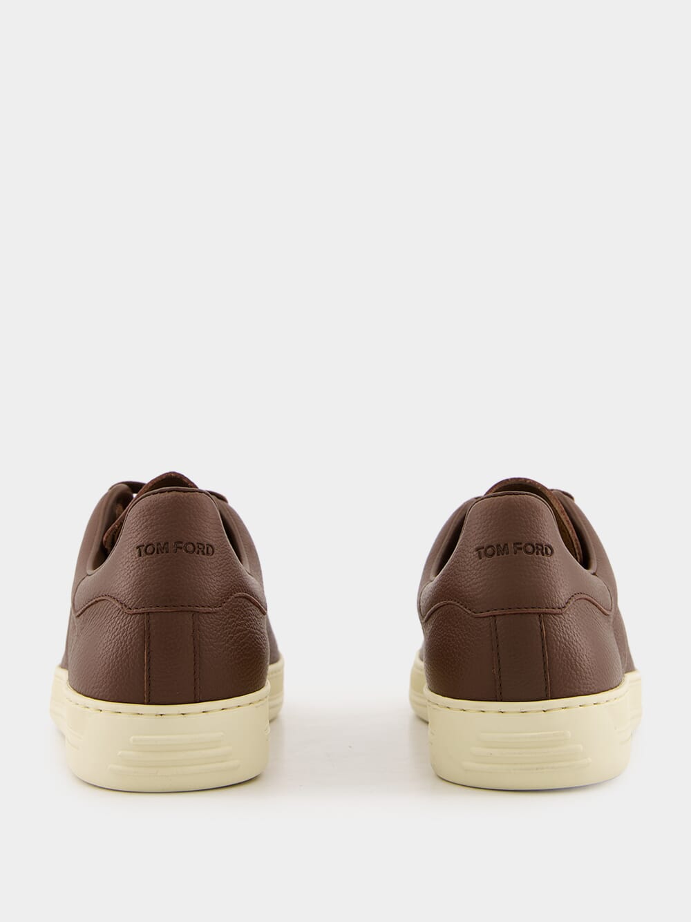 Brown Soft Grain Leather Warwick Sneaker