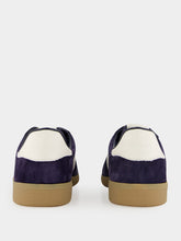 Tom Ford Deep Navy Suede Low-Top Sneakers