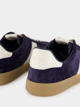 Tom Ford Deep Navy Suede Low-Top Sneakers