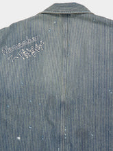 Maison Mihara Yasuhiro Indigo Blue Stripe Denim Chore Jacket
