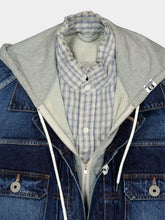 Maison Mihara Yasuhiro Indigo Triple Layered Denim Jacket