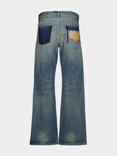 Maison Mihara Yasuhiro Indigo Vintage Flared Denim Jeans