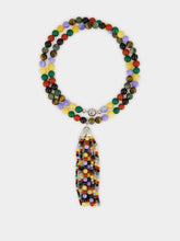 Julietta Multicolour Delfina Agate Tassel Necklace