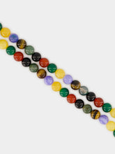 Julietta Multicolour Delfina Agate Tassel Necklace