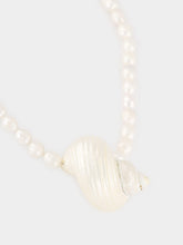 Julietta Pearl Mykonos Shell Pendant Necklace
