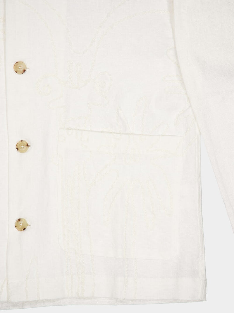 Commas Embroidered Palm Chore Jacket