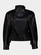 Balmain Black Lambskin Signature Jacket