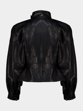 Balmain Black Lambskin Signature Jacket