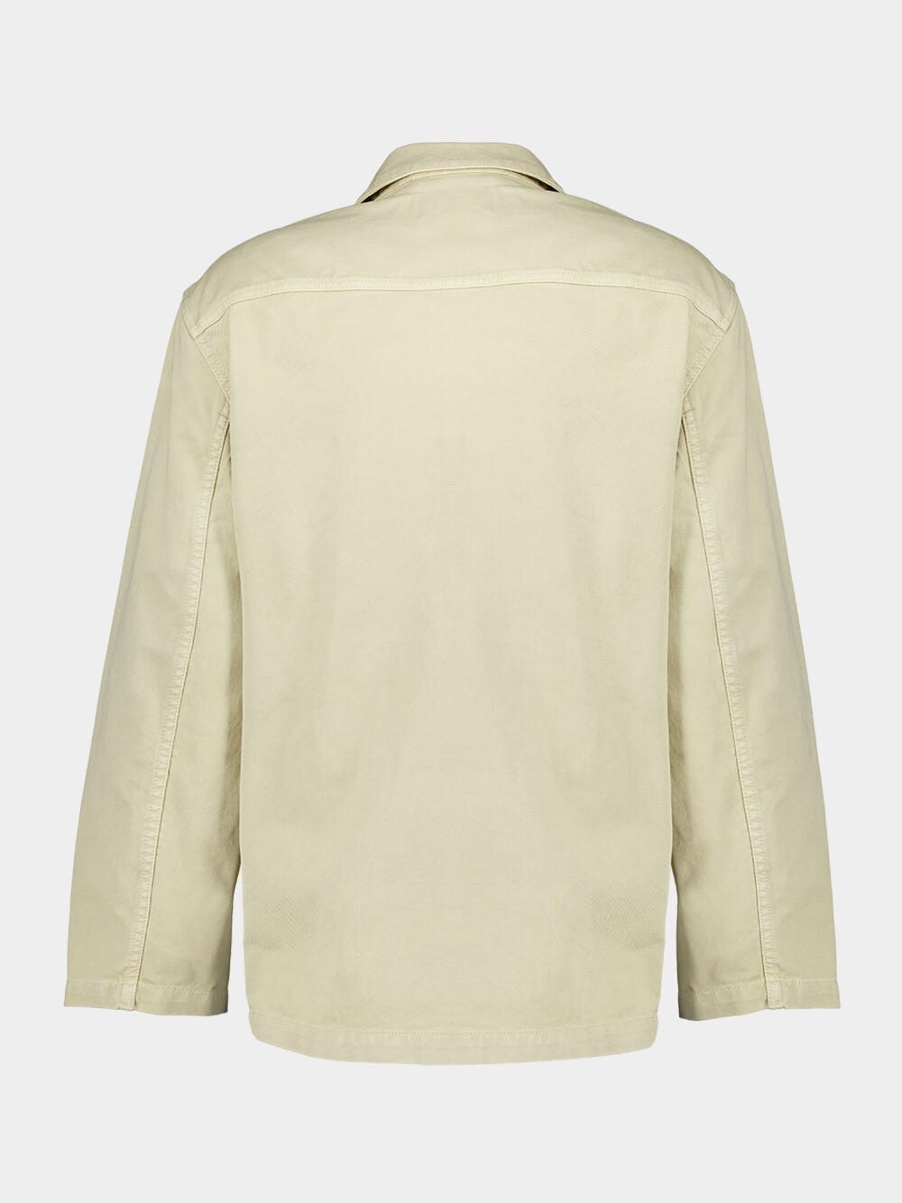 Cream Workwear Denim Blazer