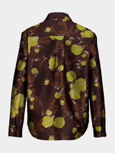 La DoubleJ Devon Brown Floral Silk Jacquard Jacket