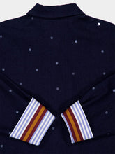 Paula Jasmine Blue Hand-Embroidered Denim Shirt