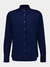 Tom Ford Midnight Blue Cotton Indigo Shirt