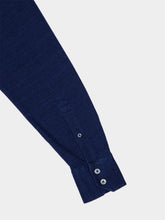 Tom Ford Midnight Blue Cotton Indigo Shirt