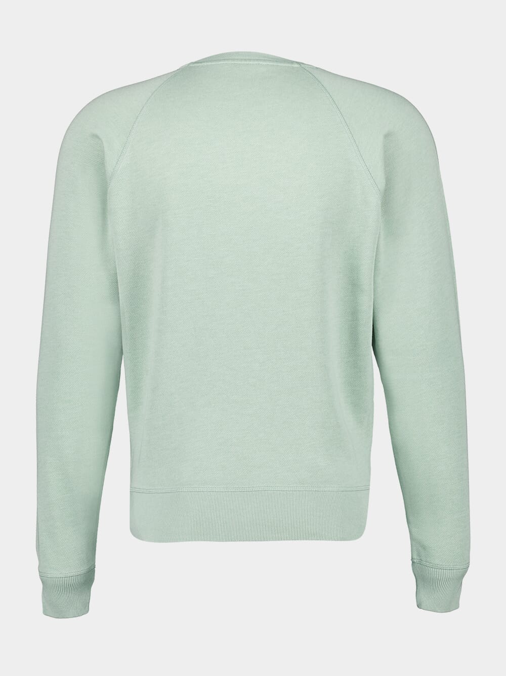 Pistachio Crewneck Cotton Sweatshirt