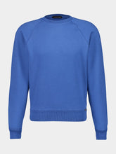 Tom Ford Denim Blue Crew Neck Sweatshirt