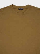 Tom Ford Khaki Brown Crewneck T-Shirt