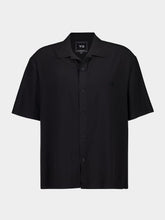 Y-3 Black Ultralight Woven Short-Sleeve Shirt