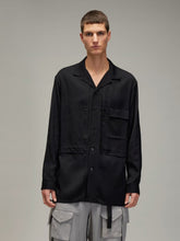 Y-3 Black Rayon Twill Shirt