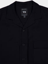 Y-3 Black Rayon Twill Shirt