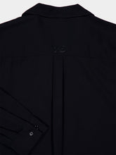 Y-3 Black Rayon Twill Shirt