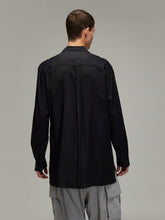 Y-3 Black Rayon Twill Shirt