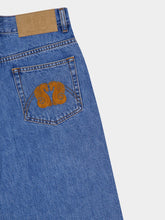 Blazé Milano Blue Java High-Rise Wide-Leg Jeans