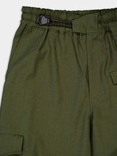 Y-3 Green Sport Uniform Straight Leg Pants
