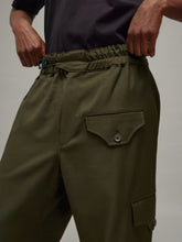 Y-3 Green Sport Uniform Straight Leg Pants