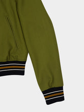 Marni Dusty Olive Wool Bomber Jacket