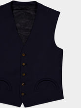 Blazé Milano First Class Navy Feral Gilet