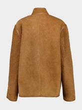 Blazé Milano Tatoosh Camel Curly Shearling Jacket