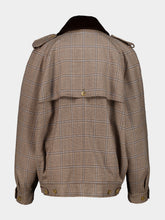 Blazé Milano Saona Beige Chausie Check Wool Jacket