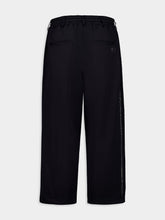 Y-3 Black 3-Stripes Mesh Casual Trousers