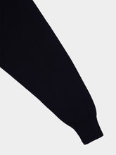 Y-3 Black Crew-Neck Knit Sweater