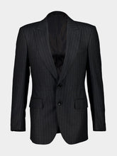 Dark Grey Wool Pinstripe Blazer | HP - Fashion Clinic