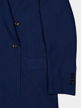 Tom Ford Prussian Blue Double-Breasted Wool Blazer