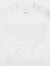 Y-3 Core White Graphic Short Sleeve T-Shirt