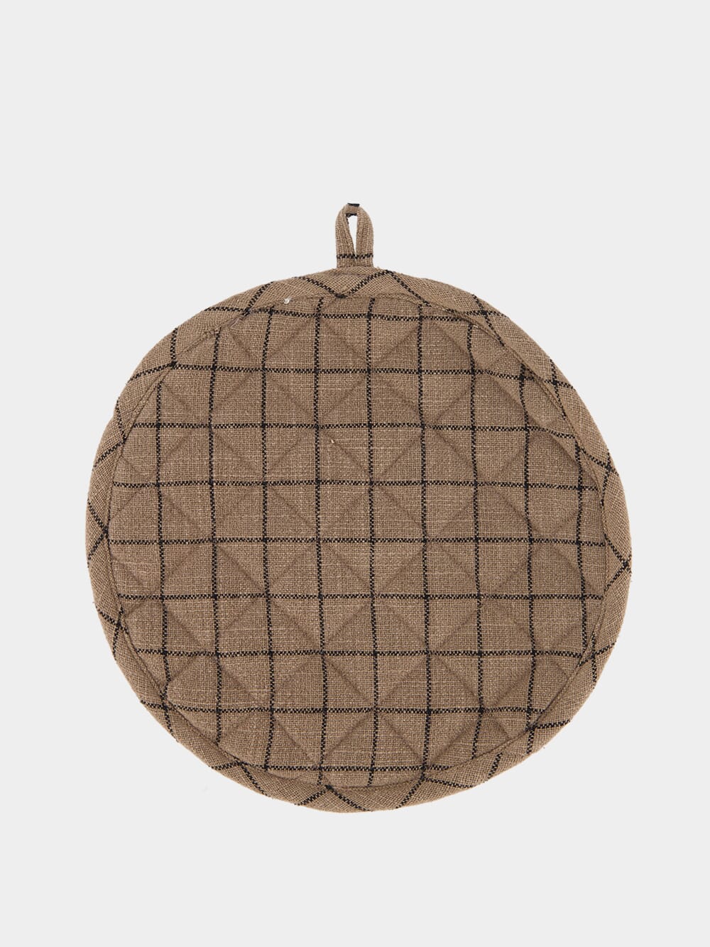 Taupe Quilted Pot Holder