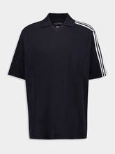 Y-3 Black Cut Line Short Sleeve T-Shirt