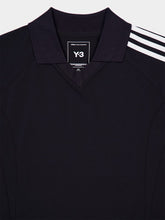 Y-3 Black Cut Line Short Sleeve T-Shirt