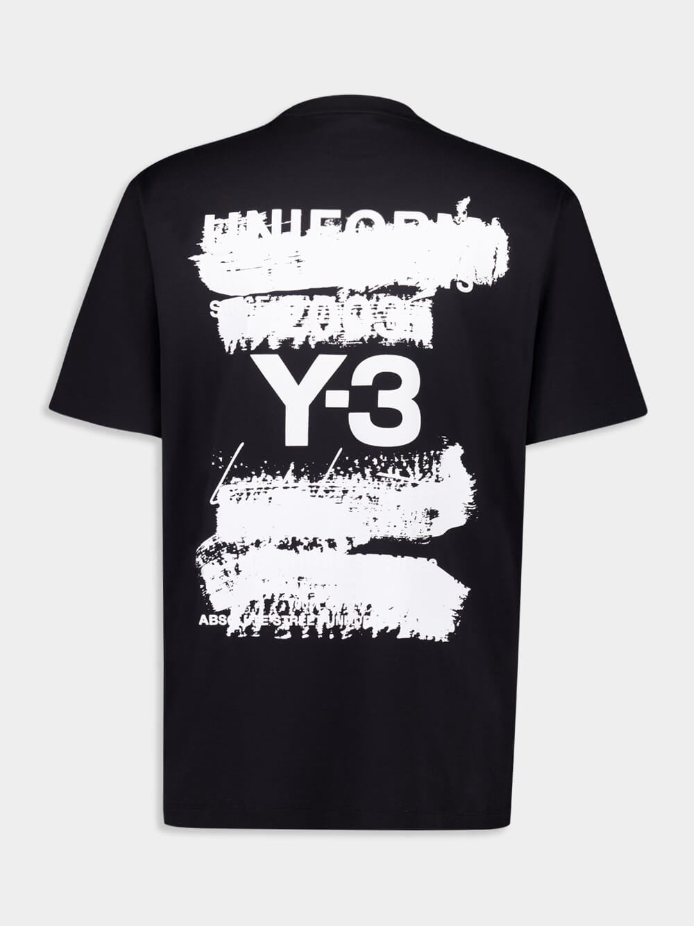 Black Graphic Short Sleeve T-Shirt